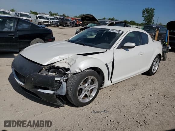 ✅ 2005 Mazda RX-8 • VIN: JM1FE17N050153052 • Lot: 55277595. Listed on Copart with 30,500 mi. Free auction sales archive from the USA and detailed vehicle history report at DreamBid. Image 1.