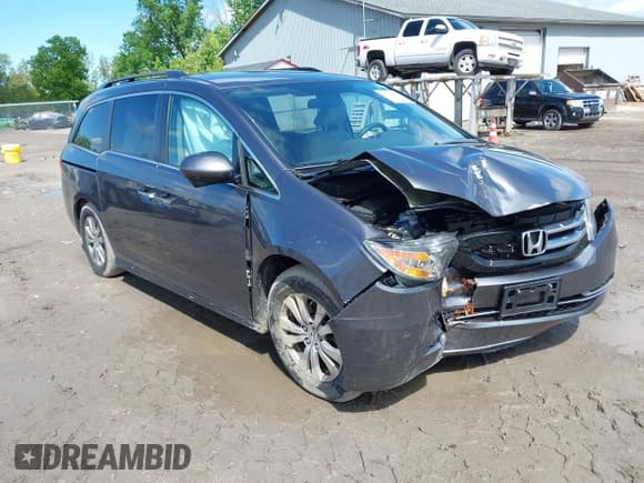 ✅ 2017 Honda Odyssey EX • VIN: 5FNRL5H42HB009458 • Lot: 42344461. Wystawiony na IAAI z przebiegiem 102 226 mil. Bezpłatny archiwum sprzedaży aukcyjnych z USA i szczegółowy raport historii pojazdu na DreamBid. Zdjęcie 1.