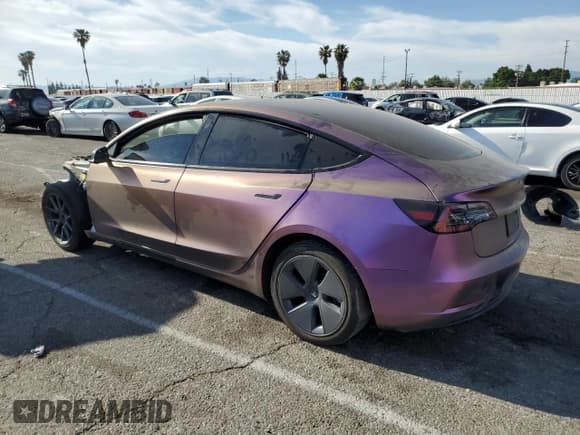 ✅ 2023 Tesla Model 3 • VIN: 5YJ3E1EA0PF551630 • Lot: 52561835. Wystawiony na Copart z przebiegiem 53 660 mil. Bezpłatny archiwum sprzedaży aukcyjnych z USA i szczegółowy raport historii pojazdu na DreamBid. Zdjęcie 2.
