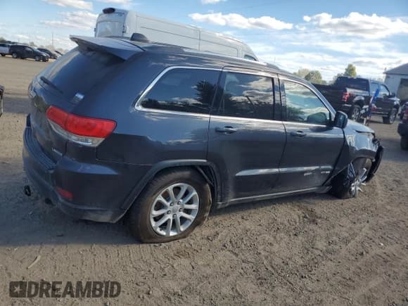 ✅ 2016 Jeep Grand Cherokee Laredo • VIN: 1C4RJFAG3GC350055 • Лот: 81454425. Опубликован ранее на Copart с пробегом 93 364 миль. Бесплатный доступ к архиву аукционных продаж из США и подробный отчёт об истории автомобиля на DreamBid. Изображение 3.