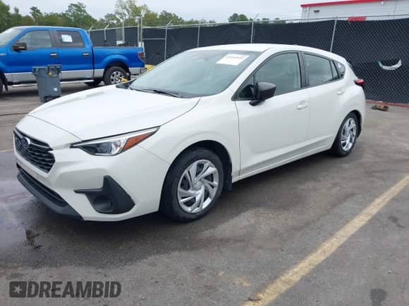 2024 Subaru Impreza with VIN JF1GUABC2R8354784, listed as a IAAI auction lot 43414933 with 26,138 mi miles and . Bid and sale history available at DreamBid. Image 2.