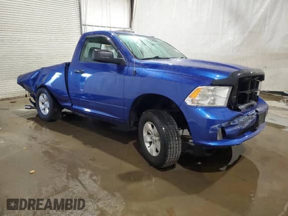 2017 Ram 1500 Tradesman with VIN 3C6JR7AT5HG789692, listed as a Copart auction lot 73140044 with 48,316 mi miles and Non repairable. Bid and sale history available at DreamBid. Image 4.
