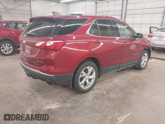 2019 Chevrolet Equinox LT with VIN 2GNAXVEX8K6183474, listed as a IAAI auction lot 43213209 with 65,475 mi miles and . Bid and sale history available at DreamBid. Image 4.