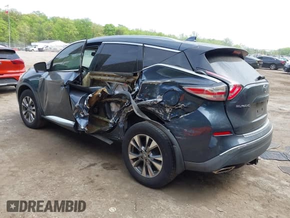 ✅ 2017 Nissan Murano SV • VIN: 5N1AZ2MH7HN139087 • Lot: 42102441. Listed on IAAI with 112,770 mi. Free auction sales archive from the USA and detailed vehicle history report at DreamBid. Image 3.