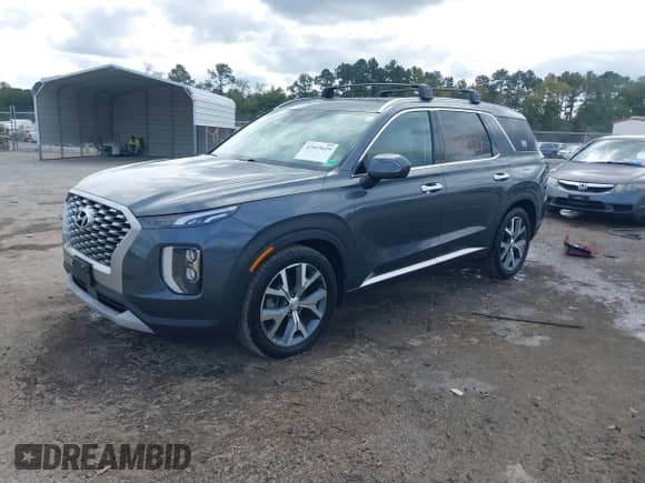 2021 Hyundai Palisade SEL z VIN KM8R4DHE1MU231891, wystawiony jako IAAI lot #43415629 z przebiegiem 34 453 mil mil oraz . Historia ofert i sprzedaży dostępna na DreamBid. Obrazek 2.