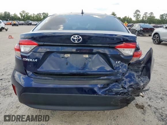 ✅ 2024 Toyota Corolla LE • VIN: 5YFB4MDE2RP212993 • Lot: 82083485. Listed on Copart with 30,868 mi. Free auction sales archive from the USA and detailed vehicle history report at DreamBid. Image 6.