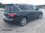 ✅ 2012 Infiniti QX56 7-passenger • VIN: JN8AZ2NF1C9516813 • Lot: 42966237. Listed on IAAI with 230,303 mi. Free auction sales archive from the USA and detailed vehicle history report at DreamBid. Image 4.