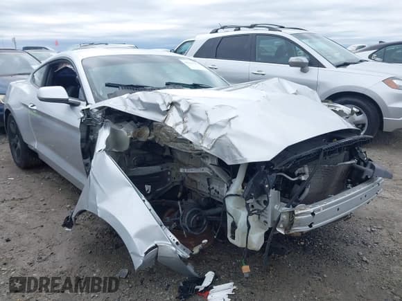 ✅ 2017 Ford Mustang V6 • VIN: 1FA6P8AM2H5236742 • Lot: 41816173. Listed on IAAI with 104,337 mi. Free auction sales archive from the USA and detailed vehicle history report at DreamBid. Image 1.