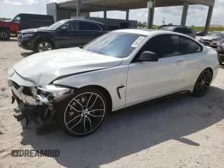 ✅ 2015 BMW 4 Series 435i • VIN: WBA3R1C59FK194179 • Lot: 64079385. Listed on Copart with 87,731 mi. Free auction sales archive from the USA and detailed vehicle history report at DreamBid. Image 1.