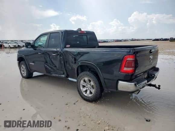 2020 Ram 1500 Laramie with VIN 1C6RREDT3LN152321, listed as a Copart auction lot 62487735 with 86,441 mi miles and Salvage title. Bid and sale history available at DreamBid. Image 2.