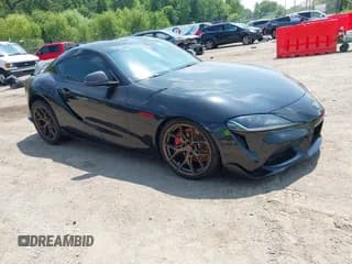 ✅ 2021 Toyota Supra 3.0 • VIN: WZ1DB0C03MW034445 • Лот: 42782265. Опубликован ранее на IAAI с пробегом 28 522 миль. Бесплатный доступ к архиву аукционных продаж из США и подробный отчёт об истории автомобиля на DreamBid. Изображение 1.
