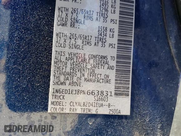 ✅ 2023 Nissan Frontier SV • VIN: 1N6ED1EJ8PN663831 • Lot: 47848585. Wystawiony na Copart z przebiegiem Nie podano. Bezpłatny archiwum sprzedaży aukcyjnych z USA i szczegółowy raport historii pojazdu na DreamBid. Zdjęcie 12.