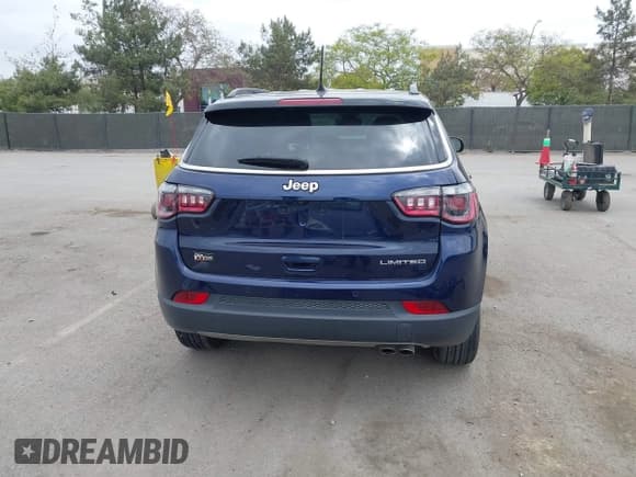 ✅ 2021 Jeep Compass Limited • VIN: 3C4NJCCB1MT581406 • Lot: 41934159. Listed on IAAI with 22,967 mi. Free auction sales archive from the USA and detailed vehicle history report at DreamBid. Image 17.