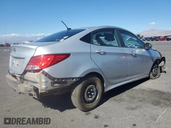 ✅ 2017 Hyundai Accent SE • VIN: KMHCT4AE8HU168569 • Lot: 81775035. Listed on Copart with 115,483 mi. Free auction sales archive from the USA and detailed vehicle history report at DreamBid. Image 3.