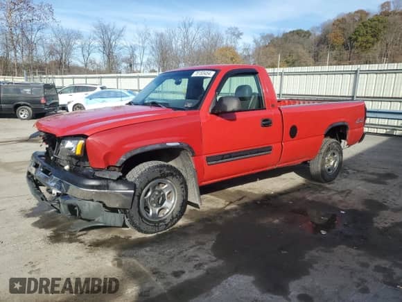 2004 Chevrolet Silverado 1500 Work Truck z VIN 1GCEK14V64Z291889, wystawiony jako Copart lot #78183454 z przebiegiem 200 109 mil mil oraz Szkoda całkowita • Salvage title. Historia ofert i sprzedaży dostępna na DreamBid. Obrazek 1.