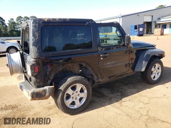 ✅ 2022 Jeep Wrangler Sport S • VIN: 1C4HJXAGXNW163909 • Lot: 53115415. Listed on Copart with Not provided. Free auction sales archive from the USA and detailed vehicle history report at DreamBid. Image 3.