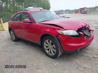 ✅ 2003 Infiniti FX Options • VIN: JNRBS08W13X001052 • Lot: 42396167. Listed on IAAI with 128,000 mi. Free auction sales archive from the USA and detailed vehicle history report at DreamBid. Image 1.