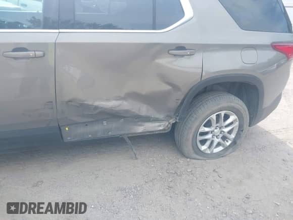 2018 Chevrolet Traverse LT Cloth with VIN 1GNEVGKW9JJ232570, listed as a IAAI auction lot 43243773 with 92,674 mi miles and . Bid and sale history available at DreamBid. Image 6.