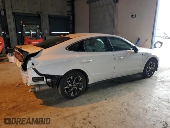 ✅ 2025 Hyundai Sonata SEL • VIN: KMHL64JA1SA487194 • Лот: 91126385. Опубликован ранее на Copart с пробегом 14 131 миль. Бесплатный доступ к архиву аукционных продаж из США и подробный отчёт об истории автомобиля на DreamBid. Изображение 3.