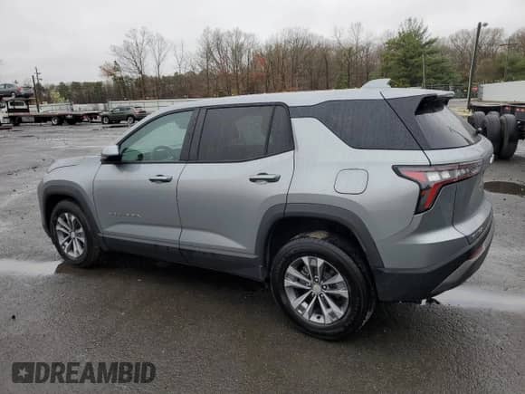 2025 Chevrolet Equinox FWD LT z VIN 3GNAXHEG2SL226929, wystawiony jako Copart lot #52774385 z przebiegiem Nie podano mil oraz Czysty tytuł • Clean title. Historia ofert i sprzedaży dostępna na DreamBid. Obrazek 2.