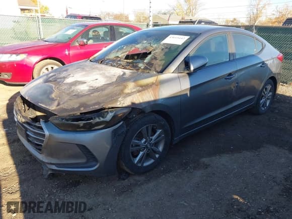 ✅ 2018 Hyundai Elantra Value Edition • VIN: KMHD84LF4JU527529 • Lot: 43615442. Listed on IAAI with Not provided. Free auction sales archive from the USA and detailed vehicle history report at DreamBid. Image 2.