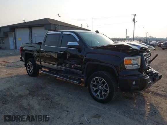 ✅ 2015 GMC Sierra 1500 SLT • VIN: 3GTU2VEC7FG406907 • Lot: 42921399. Listed on IAAI with 96,075 mi. Free auction sales archive from the USA and detailed vehicle history report at DreamBid. Image 1.