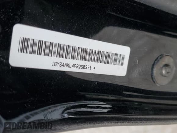 ✅ 2023 Cadillac Escalade ESV 4WD Sport • VIN: 1GYS4NKL4PR260371 • Lot: 84694604. Listed on Copart with Not provided. Free auction sales archive from the USA and detailed vehicle history report at DreamBid. Image 15.