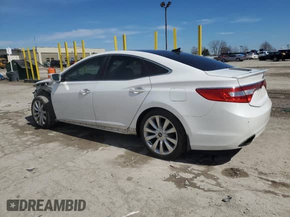 2013 Hyundai Azera с VIN KMHFH4JG4DA251458, выставлен на аукционе Copart как лот 49025725 с пробегом 109 665 миль миль и Списание • Salvage title. История ставок и продаж доступна на DreamBid. Изображение 2.