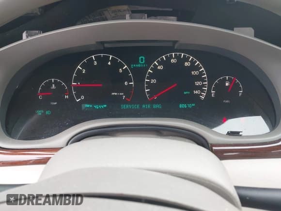 ✅ 2001 Cadillac Seville Touring STS • VIN: 1G6KY54941U215997 • Lot: 42118257. Listed on IAAI with 80,670 mi. Free auction sales archive from the USA and detailed vehicle history report at DreamBid. Image 7.