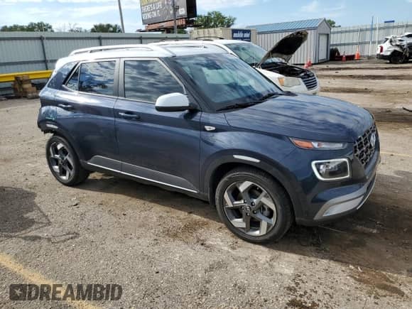 2021 Hyundai Venue SEL с VIN KMHRC8A32MU086783, выставлен на аукционе Copart как лот 69993524 с пробегом 40 459 миль миль и Списание • Salvage title. История ставок и продаж доступна на DreamBid. Изображение 4.