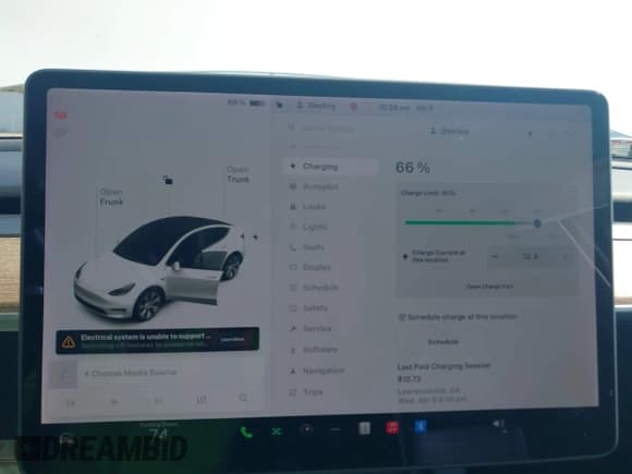 ✅ 2021 Tesla Model Y Standard Range • VIN: 5YJYGDED4MF192824 • Lot: 42128810. Listed on IAAI with 52,268 mi. Free auction sales archive from the USA and detailed vehicle history report at DreamBid. Image 17.