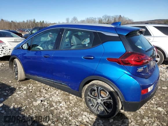 2021 Chevrolet Bolt EV Premier z VIN 1G1FZ6S01M4100776, wystawiony jako Copart lot #41996694 z przebiegiem 64 501 mil mil oraz . Historia ofert i sprzedaży dostępna na DreamBid. Obrazek 2.