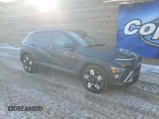 2024 Hyundai Kona SEL with VIN KM8HB3AB2RU117059, listed as a Copart auction lot 46423235 with 21,554 mi miles and Clean title. Bid and sale history available at DreamBid. Image 4.