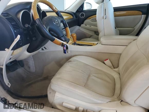 ✅ 2003 Lexus SC 430 • VIN: JTHFN48YX30045320 • Lot: 57385515. Listed on Copart with 104,178 mi. Free auction sales archive from the USA and detailed vehicle history report at DreamBid. Image 7.