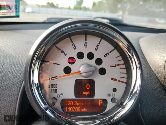 ✅ 2013 MINI Countryman S • VIN: WMWZC3C54DWP24085 • Lot: 59185075. Listed on Copart with 110,708 mi. Free auction sales archive from the USA and detailed vehicle history report at DreamBid. Image 9.