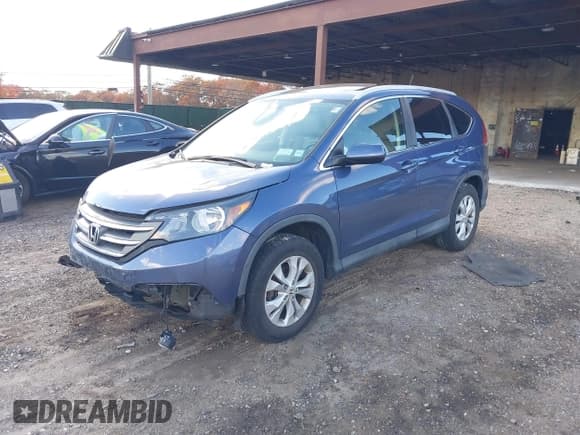 ✅ 2013 Honda CR-V EX-L • VIN: 2HKRM4H78DH685488 • Lot: 43576019. Listed on IAAI with 112,998 mi. Free auction sales archive from the USA and detailed vehicle history report at DreamBid. Image 2.