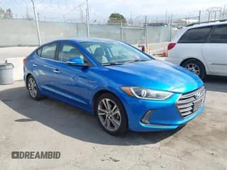 ✅ 2017 Hyundai Elantra SE • VIN: 5NPD84LF1HH123774 • Lot: 43346634. Listed on IAAI with 121,479 mi. Free auction sales archive from the USA and detailed vehicle history report at DreamBid. Image 1.