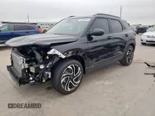 2025 Chevrolet TrailBlazer RS с VIN KL79MTSL6SB030029, выставлен на аукционе Copart как лот 59546545 с пробегом Не указан миль и Списание • Salvage title. История ставок и продаж доступна на DreamBid. Изображение 1.