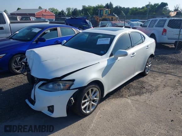 ✅ 2012 Lexus IS 250 • VIN: JTHCF5C25C5060352 • Lot: 42566800. Listed on IAAI with 147,727 mi. Free auction sales archive from the USA and detailed vehicle history report at DreamBid. Image 2.