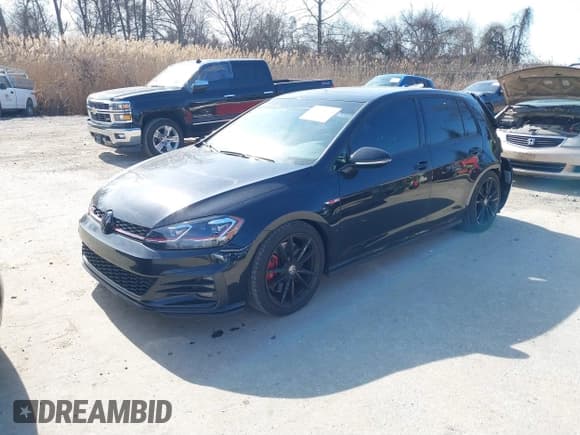✅ 2021 Volkswagen Golf GTI S • VIN: 3VW5T7AU6MM009986 • Lot: 41744096. Listed on IAAI with 26,120 mi. Free auction sales archive from the USA and detailed vehicle history report at DreamBid. Image 2.