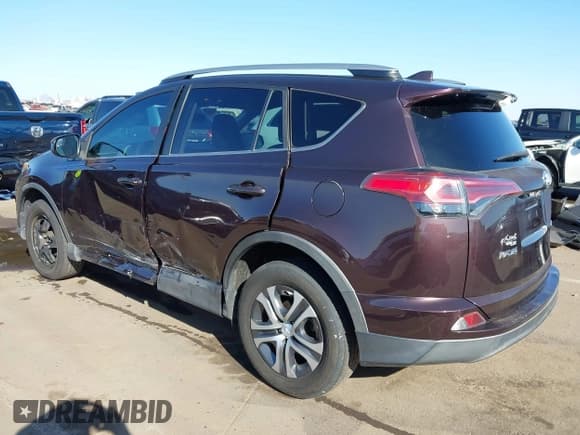 ✅ 2018 Toyota RAV4 LE • VIN: 2T3ZFREV2JW513326 • Lot: 43642263. Listed on IAAI with 72,790 mi. Free auction sales archive from the USA and detailed vehicle history report at DreamBid. Image 3.