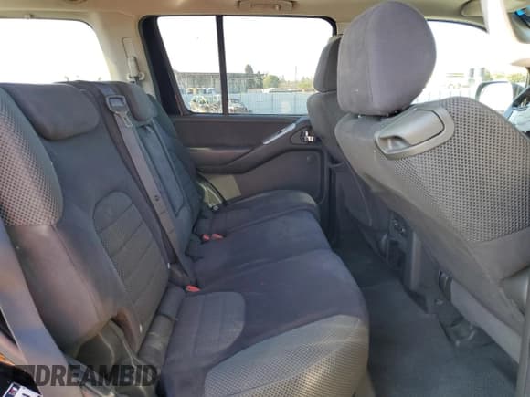 ✅ 2008 Nissan Pathfinder S • VIN: 5N1AR18U58C643909 • Lot: 47435565. Wystawiony na Copart z przebiegiem 210 390 mil. Bezpłatny archiwum sprzedaży aukcyjnych z USA i szczegółowy raport historii pojazdu na DreamBid. Zdjęcie 12.