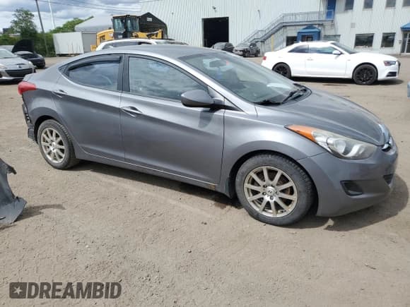 ✅ 2012 Hyundai Elantra GLS • VIN: 5NPDH4AE5CH079720 • Lot: 59870535. Listed on Copart with 204,164 mi. Free auction sales archive from the USA and detailed vehicle history report at DreamBid. Image 4.