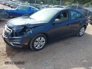 ✅ 2016 Chevrolet Cruze LS • VIN: 1G1PC5SH6G7220341 • Lot: 43466130. Listed on IAAI with 145,359 mi. Free auction sales archive from the USA and detailed vehicle history report at DreamBid. Image 2.