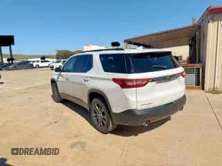 2019 Chevrolet Traverse RS z VIN 1GNERJKX7KJ241716, wystawiony jako Copart lot #86508805 z przebiegiem 113 732 mil mil oraz Czysty tytuł • Clean title. Historia ofert i sprzedaży dostępna na DreamBid. Obrazek 3.