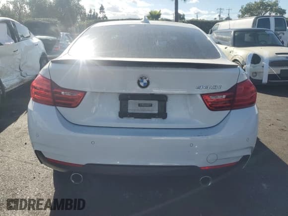 ✅ 2017 BMW 4 Series 440i • VIN: WBA4E3C33HG187518 • Lot: 82235455. Listed on Copart with 47,626 mi. Free auction sales archive from the USA and detailed vehicle history report at DreamBid. Image 6.