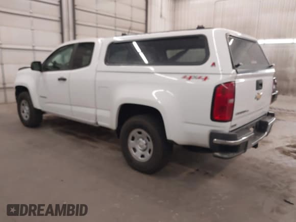 ✅ 2018 Chevrolet Colorado 4WD Work Truck • VIN: 1GCHTBEN1J1215165 • Lot: 43143598. Listed on IAAI with 185,503 mi. Free auction sales archive from the USA and detailed vehicle history report at DreamBid. Image 3.