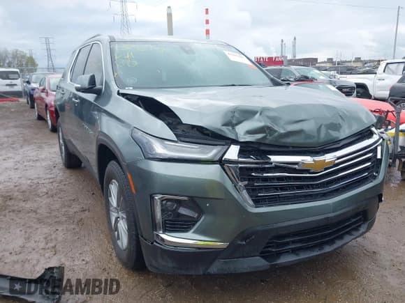 ✅ 2023 Chevrolet Traverse LT Cloth • VIN: 1GNERGKW0PJ274672 • Лот: 43393447. Опубликован ранее на IAAI с пробегом 27 273 миль. Бесплатный доступ к архиву аукционных продаж из США и подробный отчёт об истории автомобиля на DreamBid. Изображение 6.