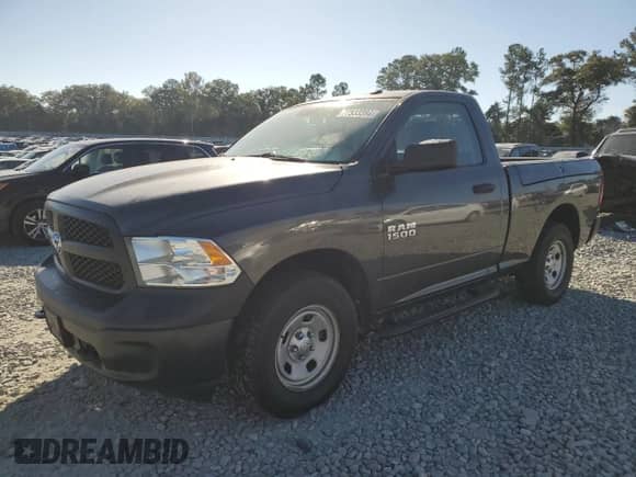 2017 Ram 1500 Tradesman с VIN 3C6JR7AG0HG557696, выставлен на аукционе Copart как лот 77533394 с пробегом 78 510 миль миль и Списание • Salvage title. История ставок и продаж доступна на DreamBid. Изображение 1.