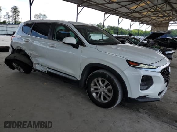 ✅ 2019 Hyundai Santa Fe SE • VIN: 5NMS23AD3KH018761 • Lot: 55953534. Wystawiony na Copart z przebiegiem 88 011 mil. Bezpłatny archiwum sprzedaży aukcyjnych z USA i szczegółowy raport historii pojazdu na DreamBid. Zdjęcie 4.
